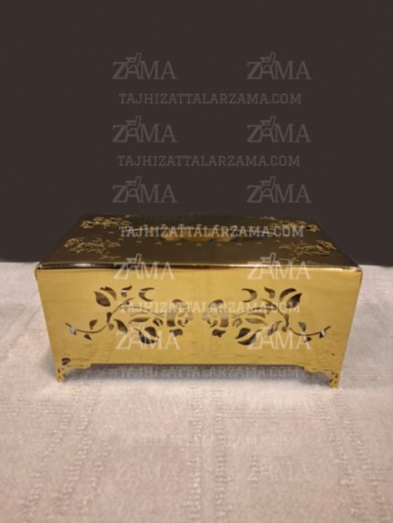 جادستمال کاغذی رز طلایی