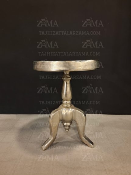 میز سوارز آلومینیومی سیلور کوچک
